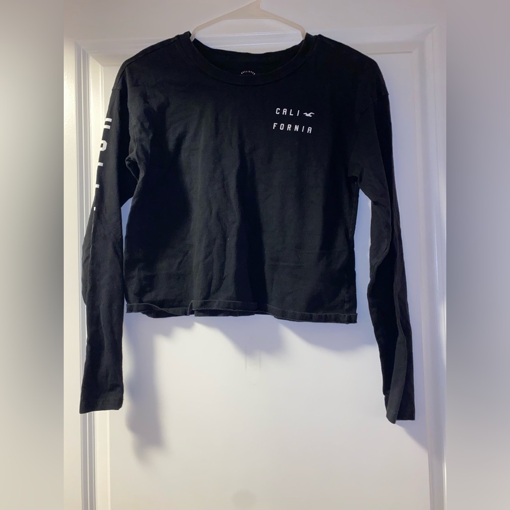Hollister Black Crop Top